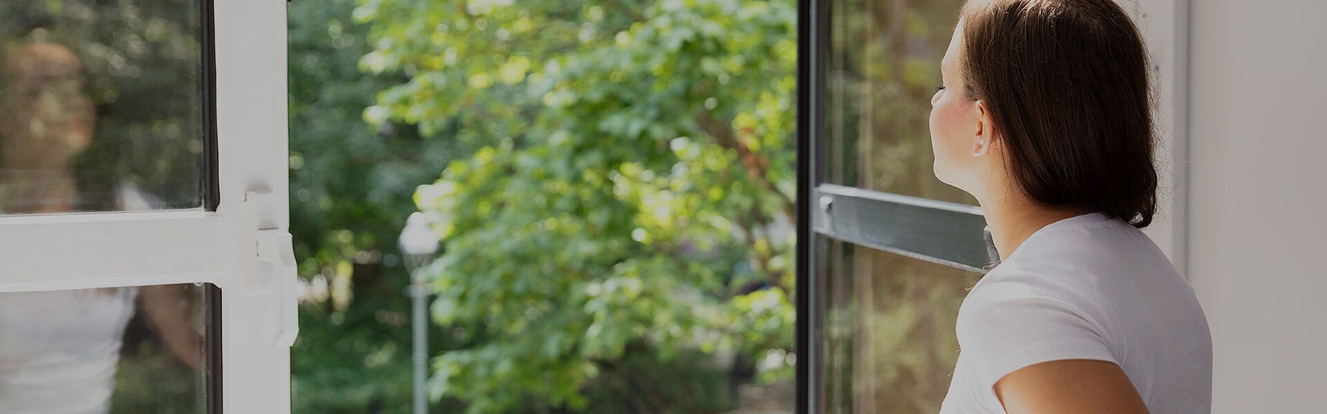 Fenster öffnen und Lüften