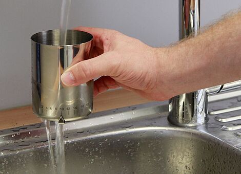 Misura della portata acqua del rubinetto Misura della portata acqua del rubinetto