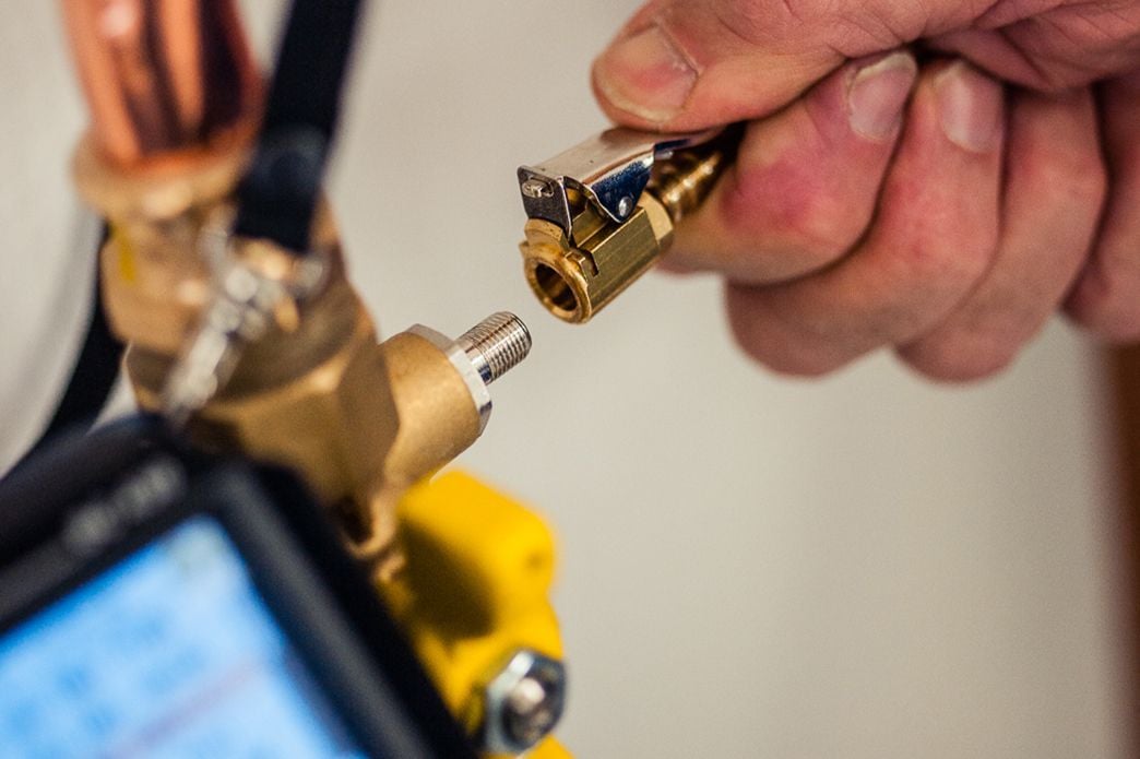 Prova di tenuta automatica tubazione gas con Wöhler DC 430