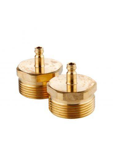 2 raccordi portagomma 1 1/4"