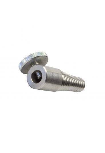 Cono Inox D 8 mm con vite laterale