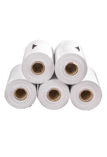 Carta termica adesiva, 5 rotoli 
