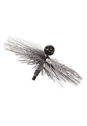 Spazzola terminale inox D 200