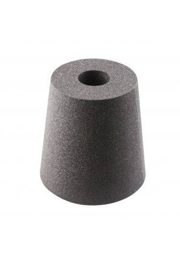 Tappo gommapiuma rotondo con foro