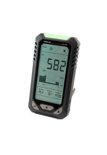 Wöhler IQ 300 analisi rigurgito e CO2