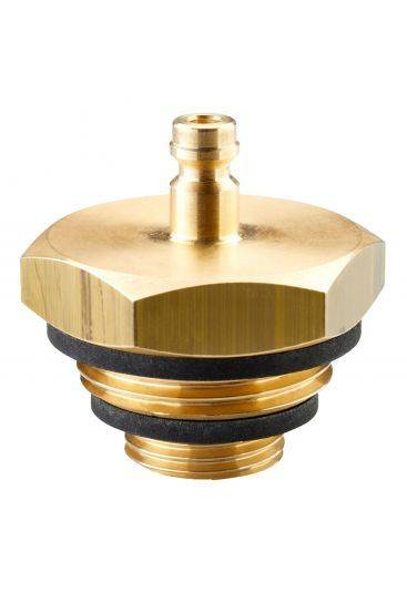 Raccordo doppio filetto 1/2" e 1"