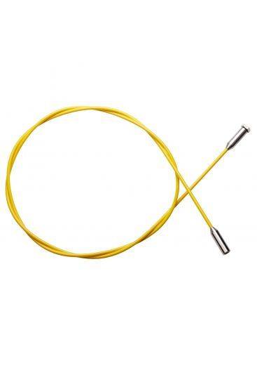 Asta GFK gialla D 6 mm, lunga 3 m