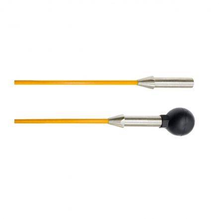 Asta GFK gialla D 11 mm, lunga 10 m