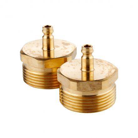 2 raccordi portagomma 1 1/4"