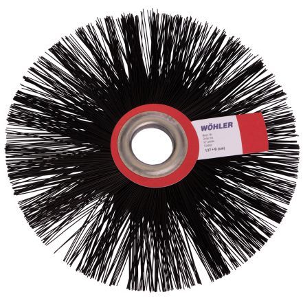 spazzole, con foro 28 mm diam., Perlon,