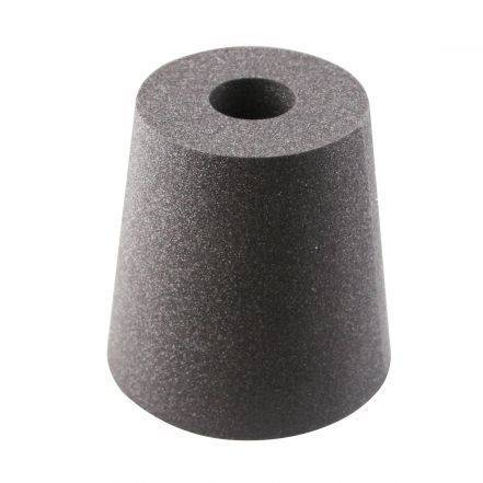 Tappo gommapiuma rotondo con foro