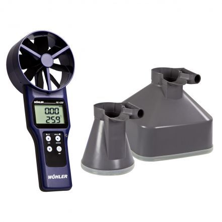 Wöhler FA 430 Termoanemometro e CO2