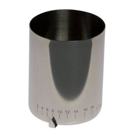 Bicchiere misuratore portata acqua