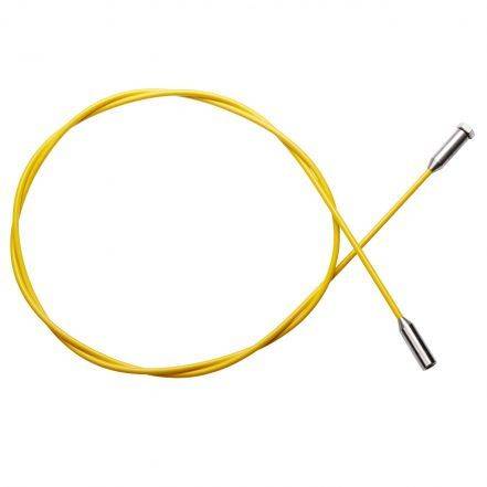 Asta GFK gialla D 6 mm, lunga 3 m